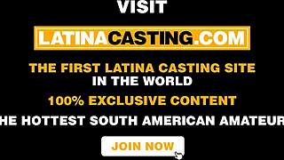 Latina Casting: Tiny Bikini Model Smashed Hard in Real Audition!