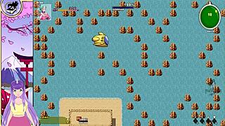 Bulma's big tits get licked!