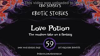 Love potion: Erotic audio for women with a deep voice and fetish content