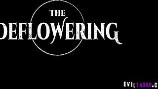 man, my petite girlfriend piper perri got wild in an orgy with classmates!