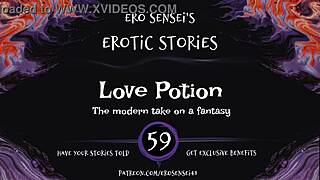 Feel the love potion bring you to orgasm with erotic masturbation audio!
