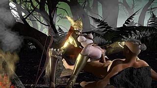 Does Malenia Ride On Top In The Forest Loop?