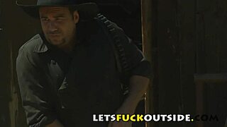 LETS FUCK outside with this CUTE BRUNETTE and her BIG BOOBS in public leather.