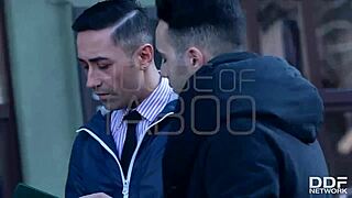 Realtor And Client Double Penetrate And Punish Submissive Beauty