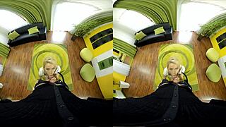 Karol Lilien enjoys shower and room activities with blonde babe