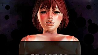 Older step sister teases you in hentai game!