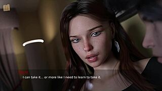 Redhead's erotic journey in the world of Ecchi games