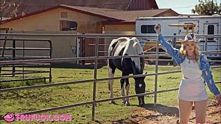 i watched how river lynn rides jay romero like a real cowgirl with her big ass