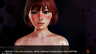 Older step sister teases you in hentai game!