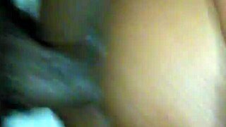 Big black cock destroys tiny pussy