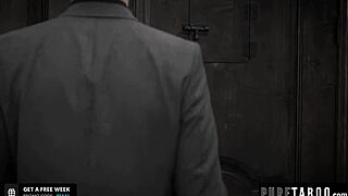 Teen babysitter hooks up with older guy for deepthroat