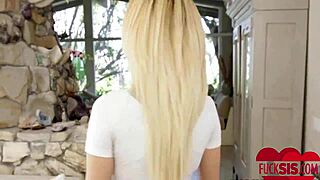 Wow! Mila blaze gets creampie in her creamy center with big tits and ass