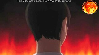 Hey, check this wild anime milf getting pounded by a monster!