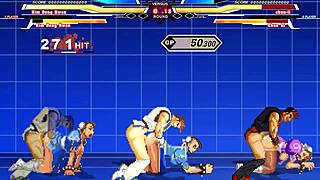 chun-li begs for cumshot in hentai anime cartoon sex