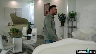 Furious Stepdad Teaches Petite 18+ Blonde Teen Demi Hawks