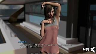 in waterworld, massaging her pussy with my tongue