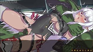 Oh wow, the elves get impregnated in this hentai part 2!