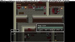 Exciting zombie adventure in this hentai game featuring anime characters and futanari elements.