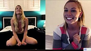 aidra fox and charlotte stokely share passionate lesbian webcam sex