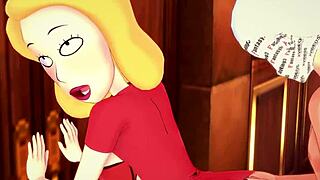 Beth Smith from Rick and Morty in hot hentai sex 😍