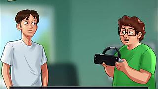 summertime saga 136 unfolds in erotic anime cartoon