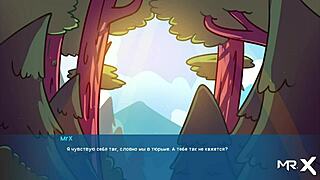 i'm licking her big ass in this hentai cunnilingus scene from camppinewood e1 5