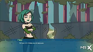 i'm licking her big ass in this hentai cunnilingus scene from camppinewood e1 5