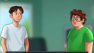 summertime saga 136 unfolds in erotic anime cartoon