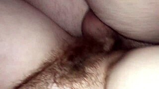 Watch this POV amateur hairy couple, Bunnieandthedude, fuck intensely with close-up pussy and piercing action.