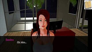 My new family episode features teen milf with small tits in erotic game