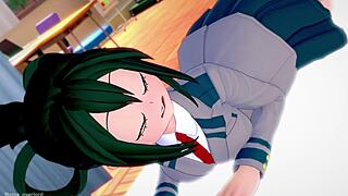 Froppy's medical checkup turns into a wild hentai session