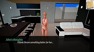 My new family episode features teen milf with small tits in erotic game