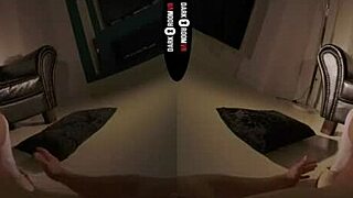 in this dark room vr, the doctor prescribes ripping off panties before hardcore blowjob and cowgirl riding with big tits