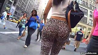 Spandex Ass Display in Stunning 720p Quality