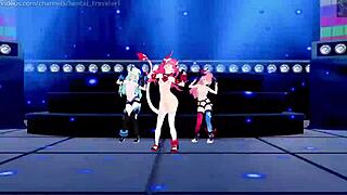 Mmd Medley Featuring Hentai 3D Cartoon Anime Scenes