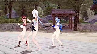 Mmd Medley Featuring Hentai 3D Cartoon Anime Scenes