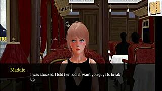 blonde and redhead cartoon family explore small tits emotions in new adventures