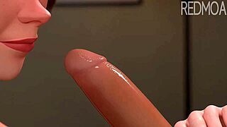 Aunt Cass in 3D Cartoon Adventure