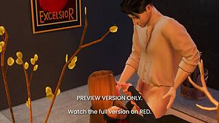 Dinner Date Scandal in 3D Hentai Preview Version for Naughty Viewers