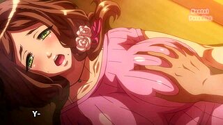 Big-boobed babes get naughty in Shikijou Kyoudan 01