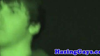 Twinks Get Assfucked In Hazing And Cum On Each Other!