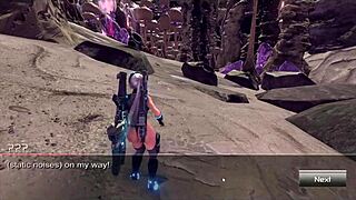 Aria genesis dominates in hentai game cuckolding her friend with intense sex