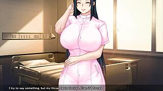 forbidden ward raunchy recovery: asian nurse blows patient in hospital sex 😈