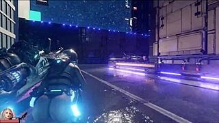 Aria genesis dominates in hentai game cuckolding her friend with intense sex