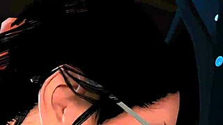 In the office, a brunette babe gets dominated hard by her boss