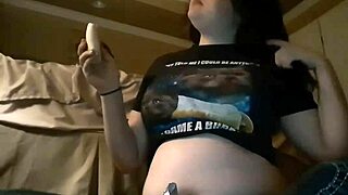 Burrito Belly Stuffing Leaves Chubby Brunette Craving More Action