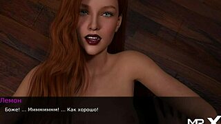 Redhead milf gets creampie in hentai anime 😍