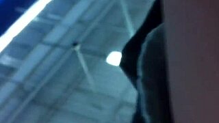 Pacing through the store with hidden cam spying