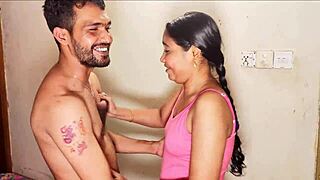 Naughty step sister at home her brother with sex and blowjob hanif and adori