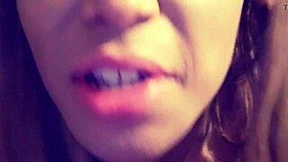 you suck me crazy with your handjob and blowjob as a horny shemale